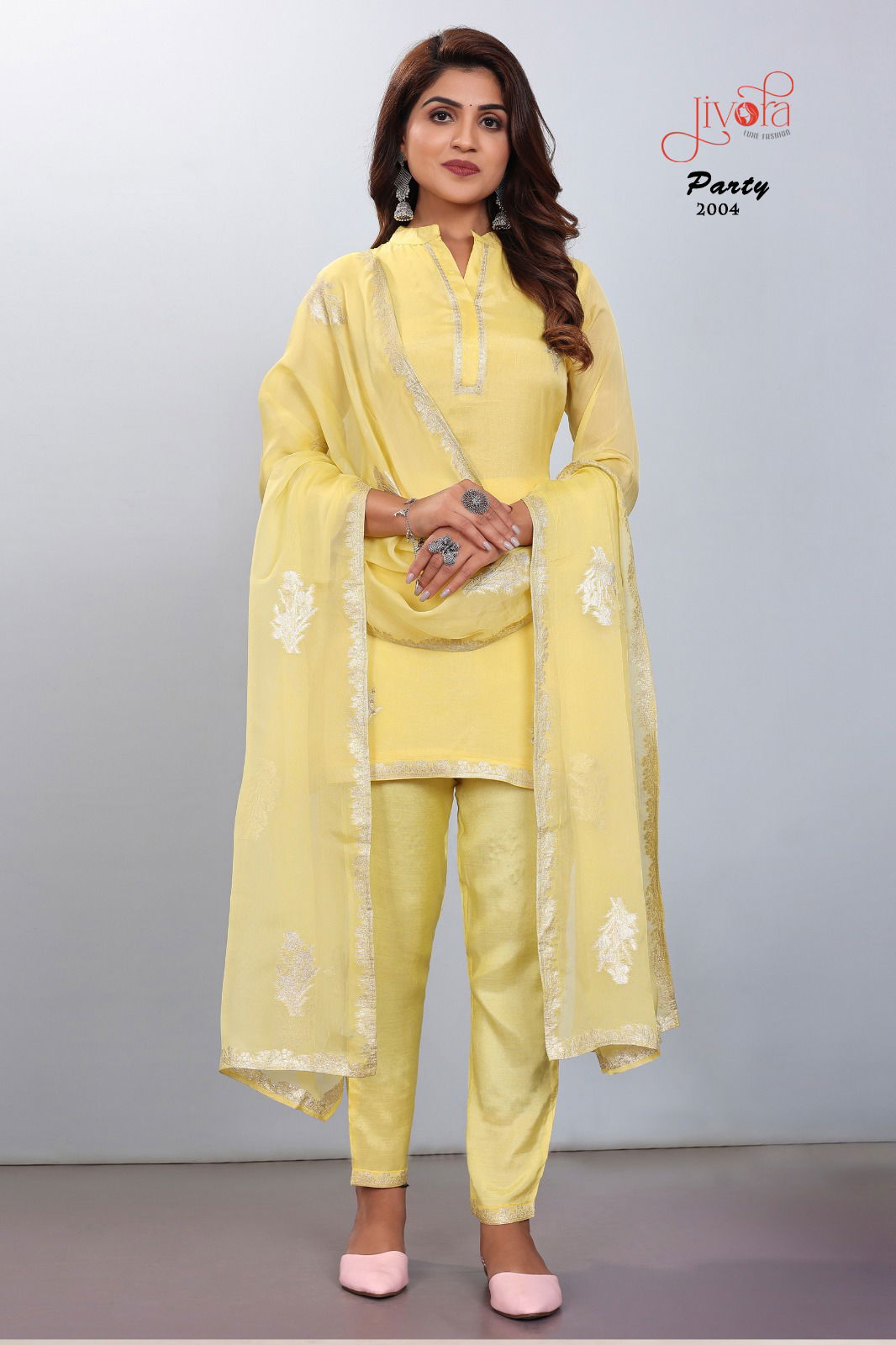 Jivora Party Exclusive Premium Readymade Suits Wholesale Market In Surat
